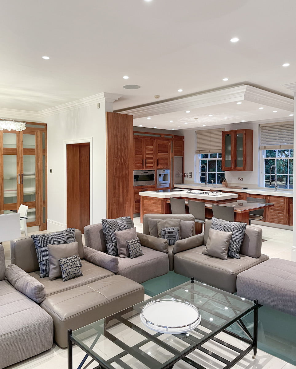 Painter and decorator London — residential interior painting project