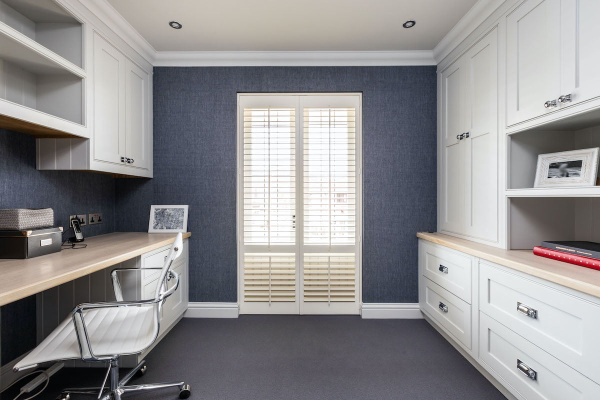 Wallpaper installation — Chelsea living room · London