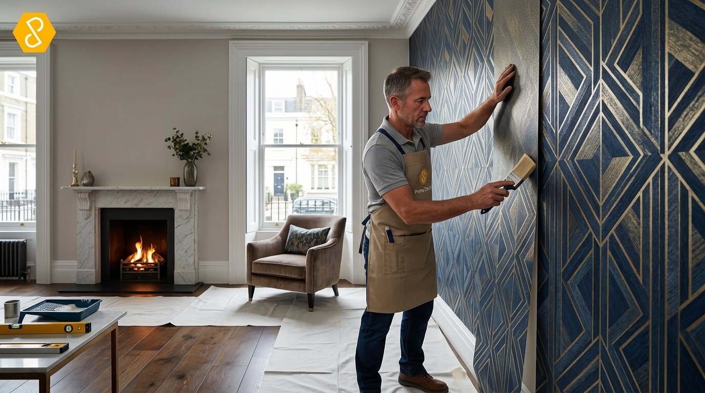 Luxury Designer Wallpaper Hanging London
